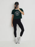 Green Fourth Country Club Cropped T Shirt