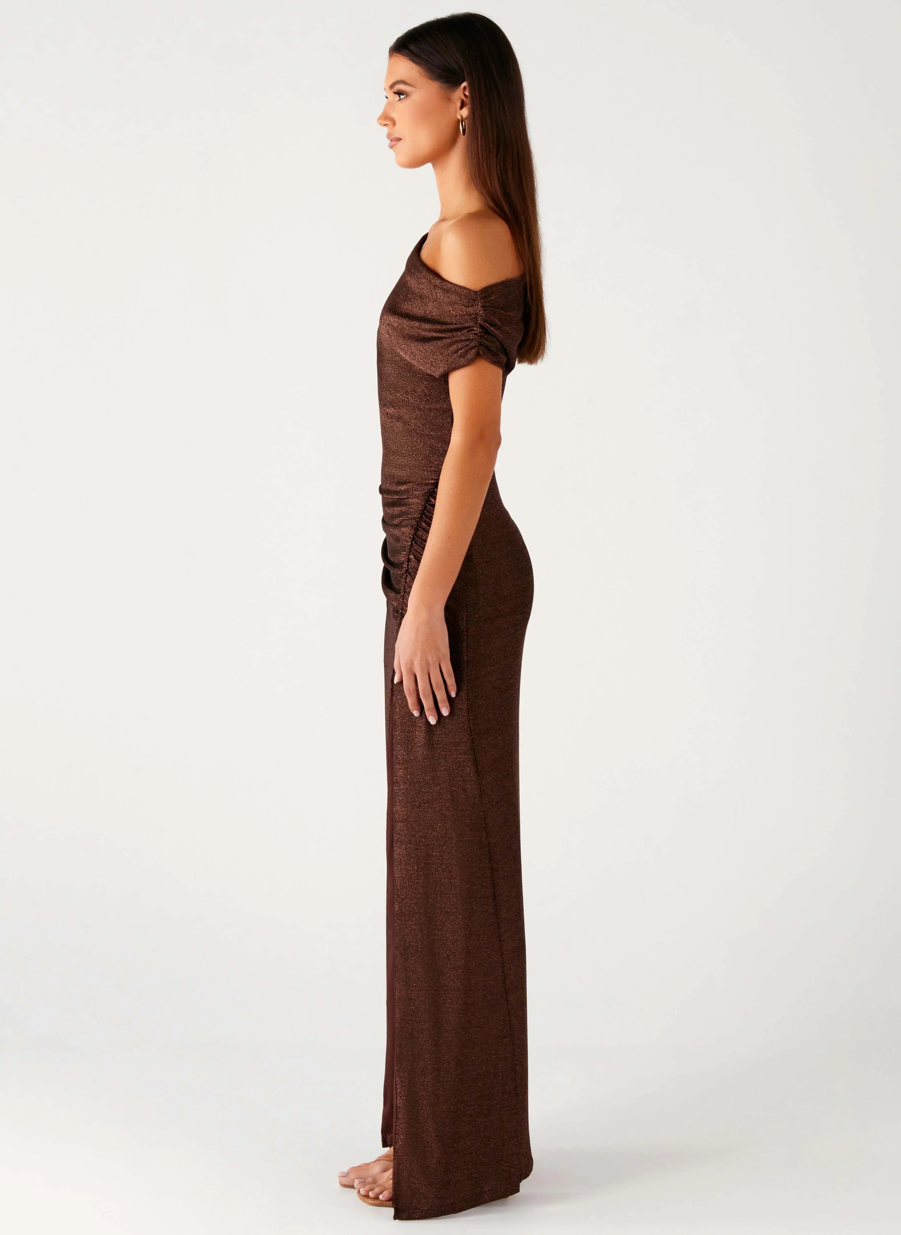 Harvest Moon Maxi Dress Chocolate