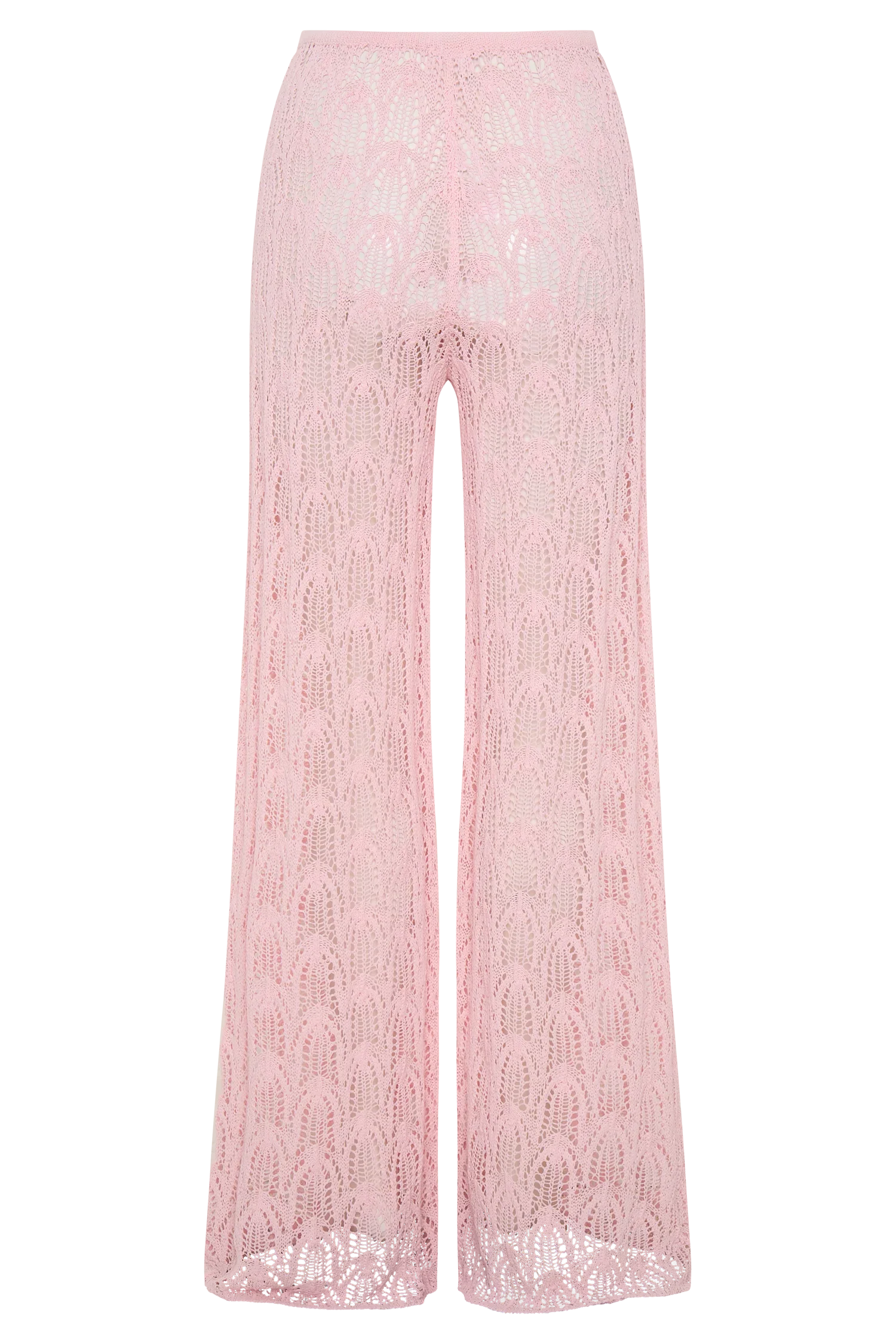 Glinda Crochet Pants Baby Pink