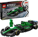 LEGO Speed Champions Aston Martin Aramco F1 AMR24 Race Car Toy Building Set for Kids Boys Girls Ages 10 Toy Car for F1 Fans Gift Idea for Birthday 77245
