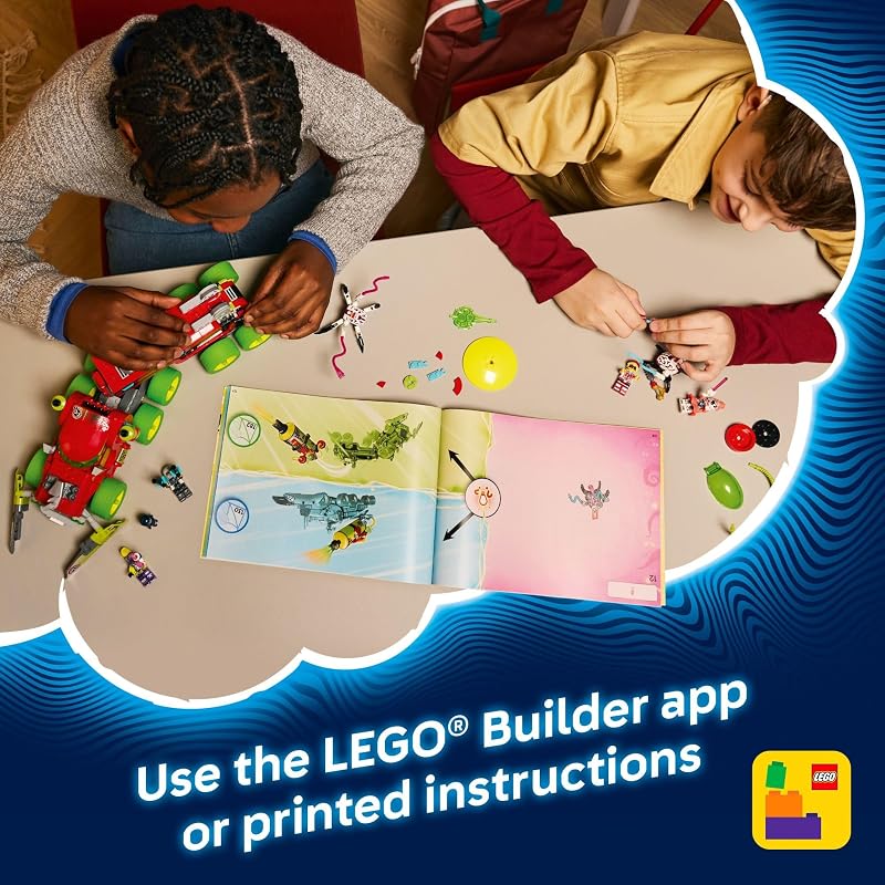 LEGO DREAMZzz Mateos Spray Paint Truck Building Toy for Kids Pretend Play Set 5 Toy Figures for Boys Girls Ages 9 Truck with 2 Building Modes Gift Idea for Birthdays 71499