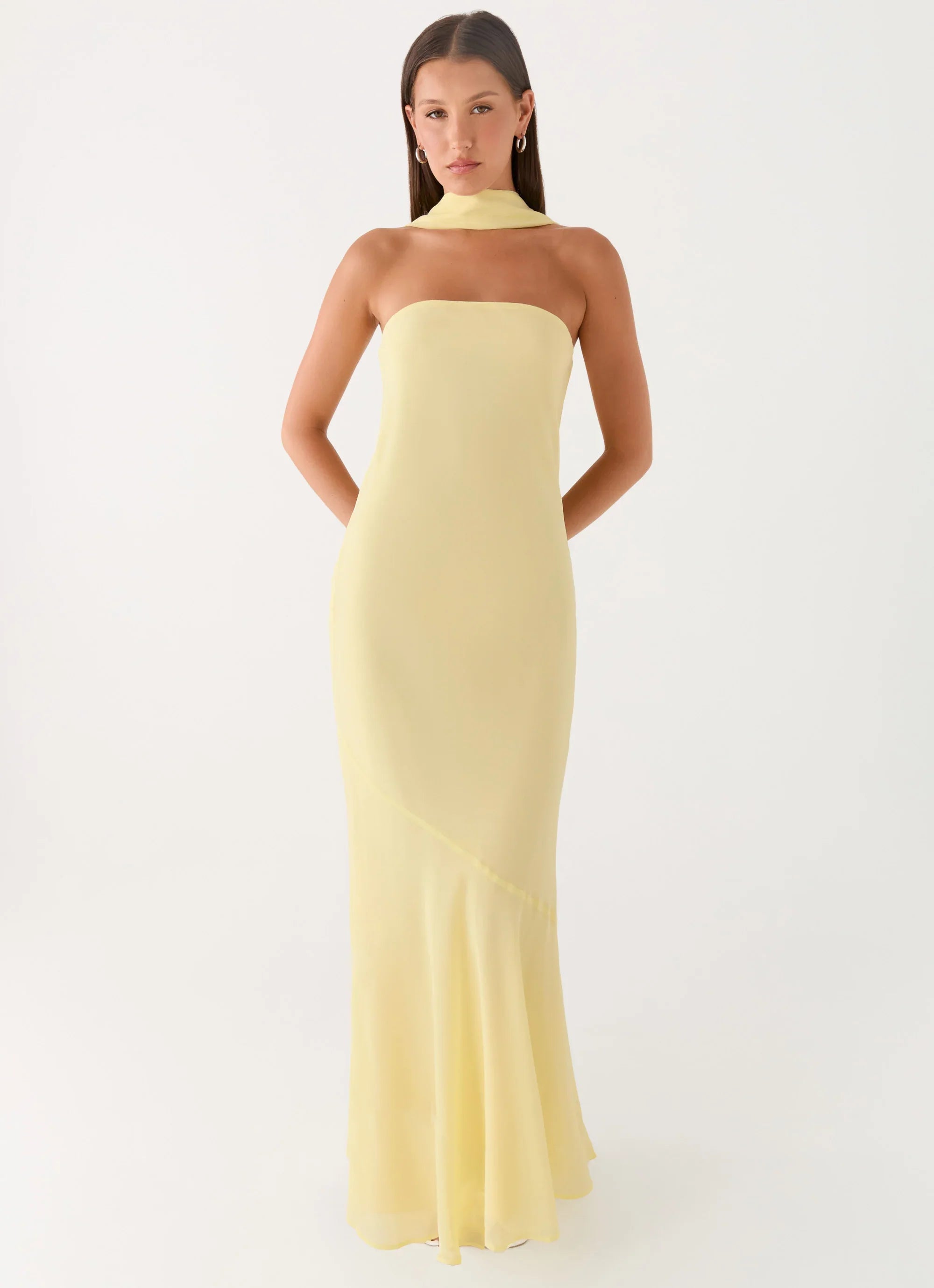 Under The Pagoda Maxi Dress Yellow
