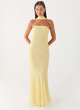 Under The Pagoda Maxi Dress Yellow