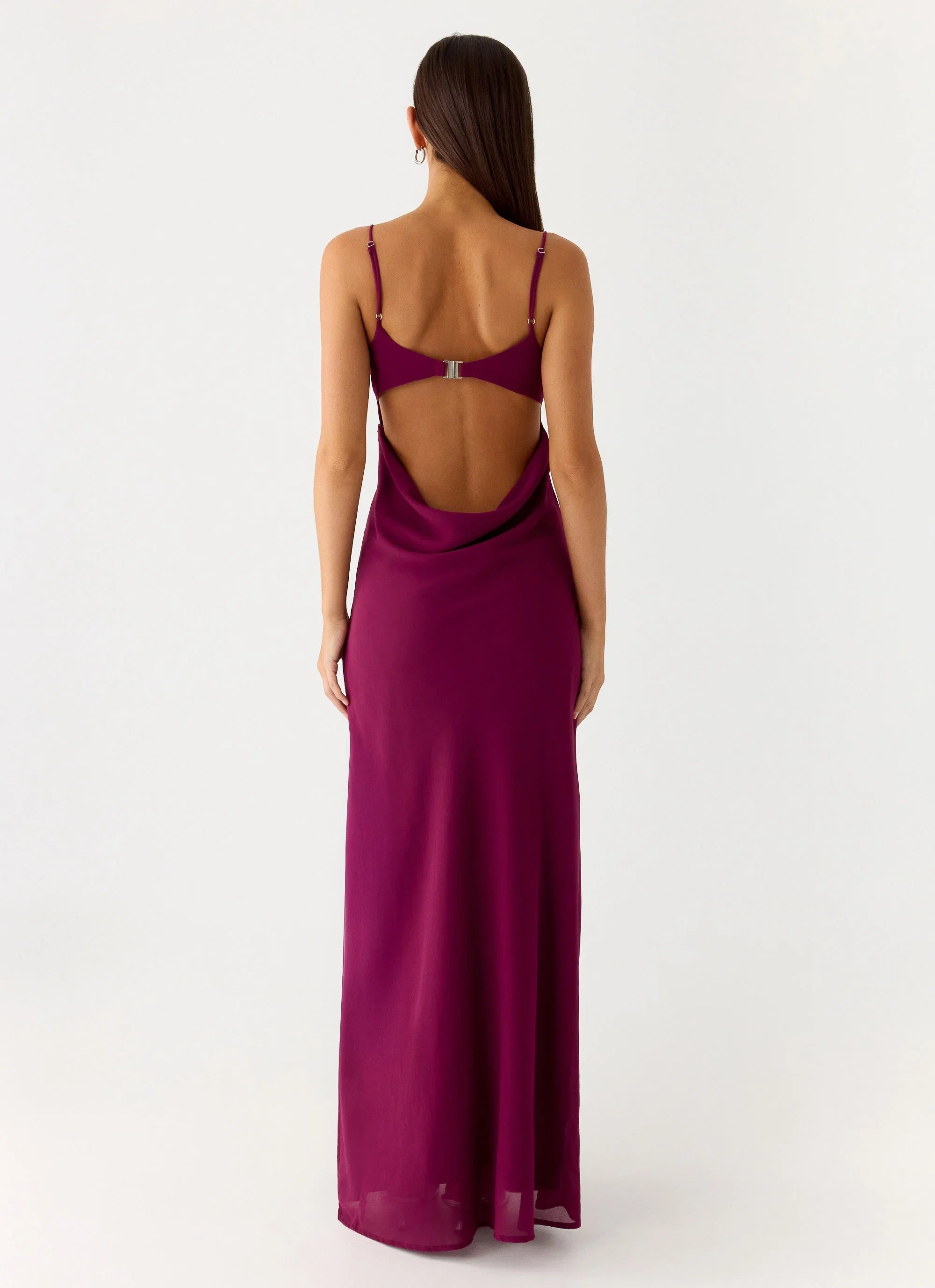 Alouette Maxi Dress Plum