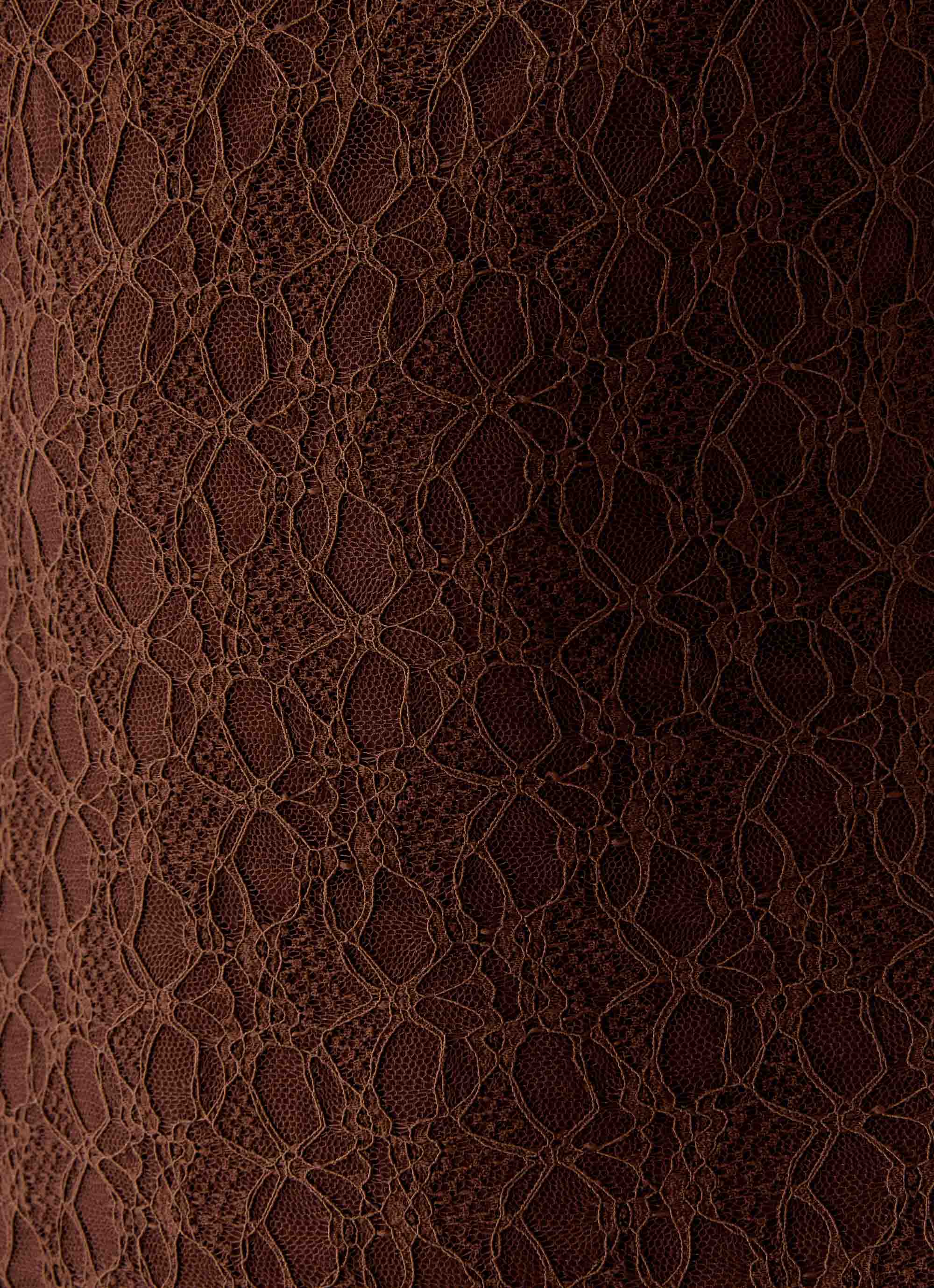 Promise Me Lace Maxi Dress Chocolate
