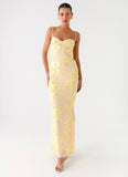 That Girl Maxi Dress Lemon