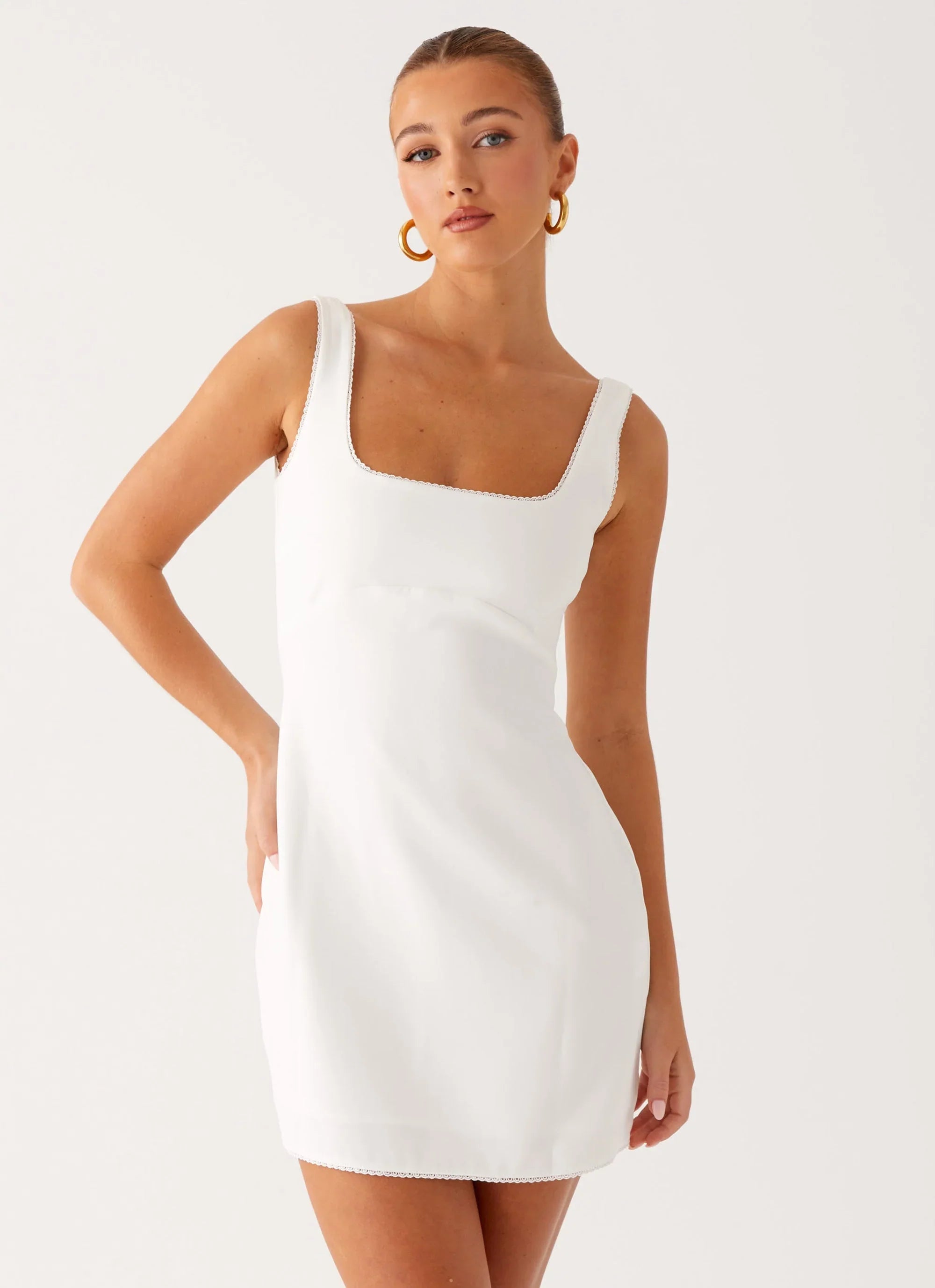Sedona Mini Dress White