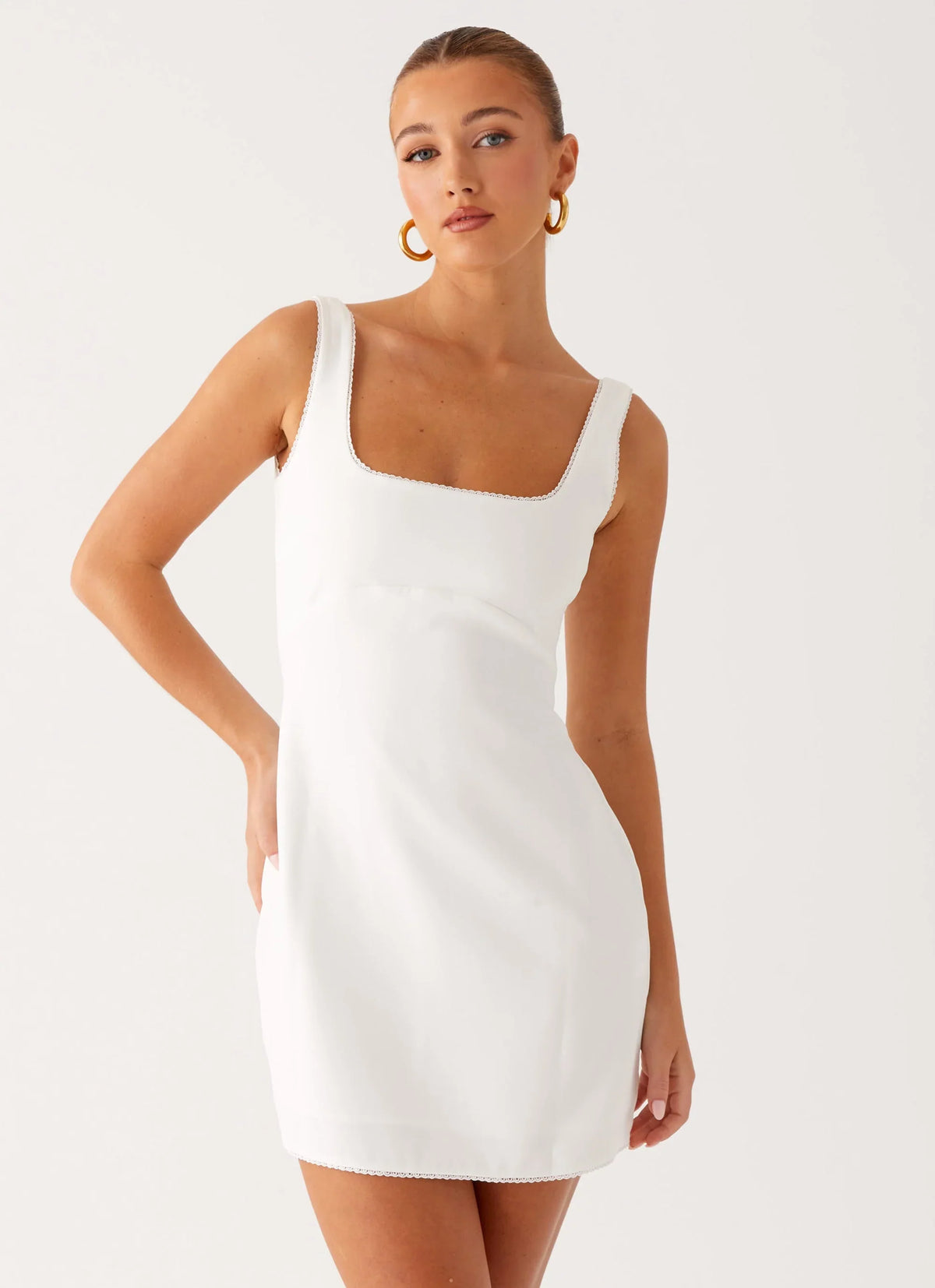 Sedona Mini Dress White