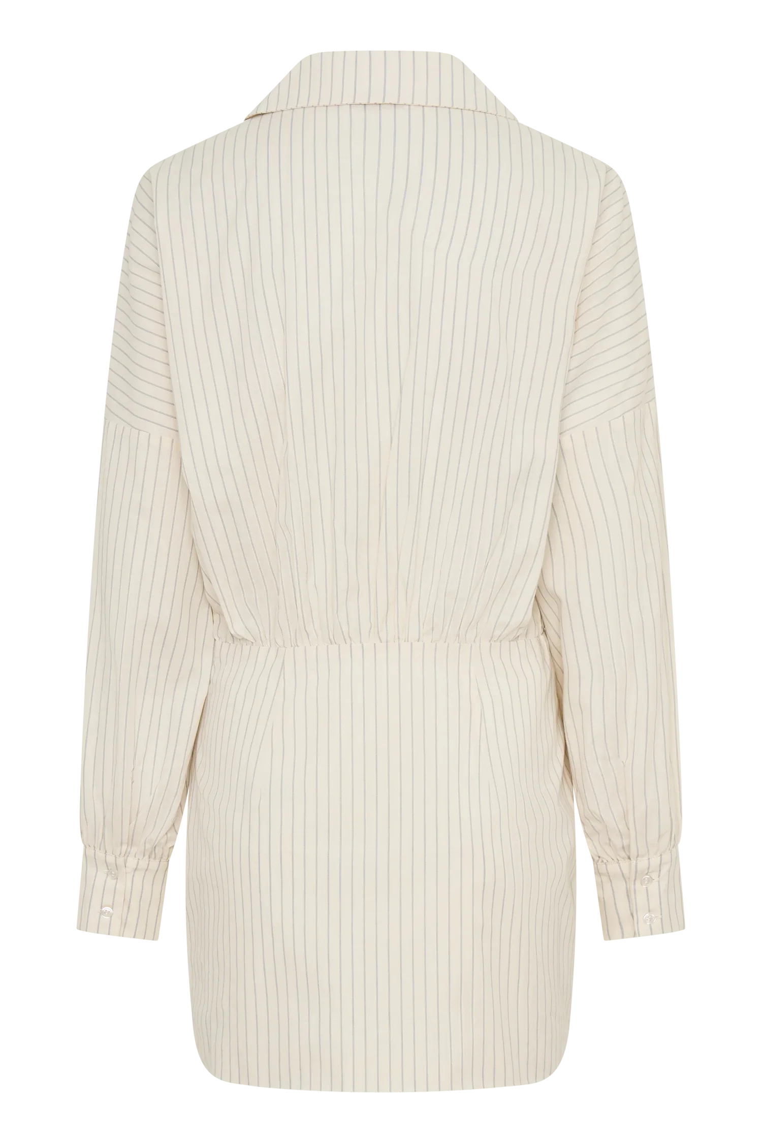 Ivy Oversize Shirt Mini Dress Stripe