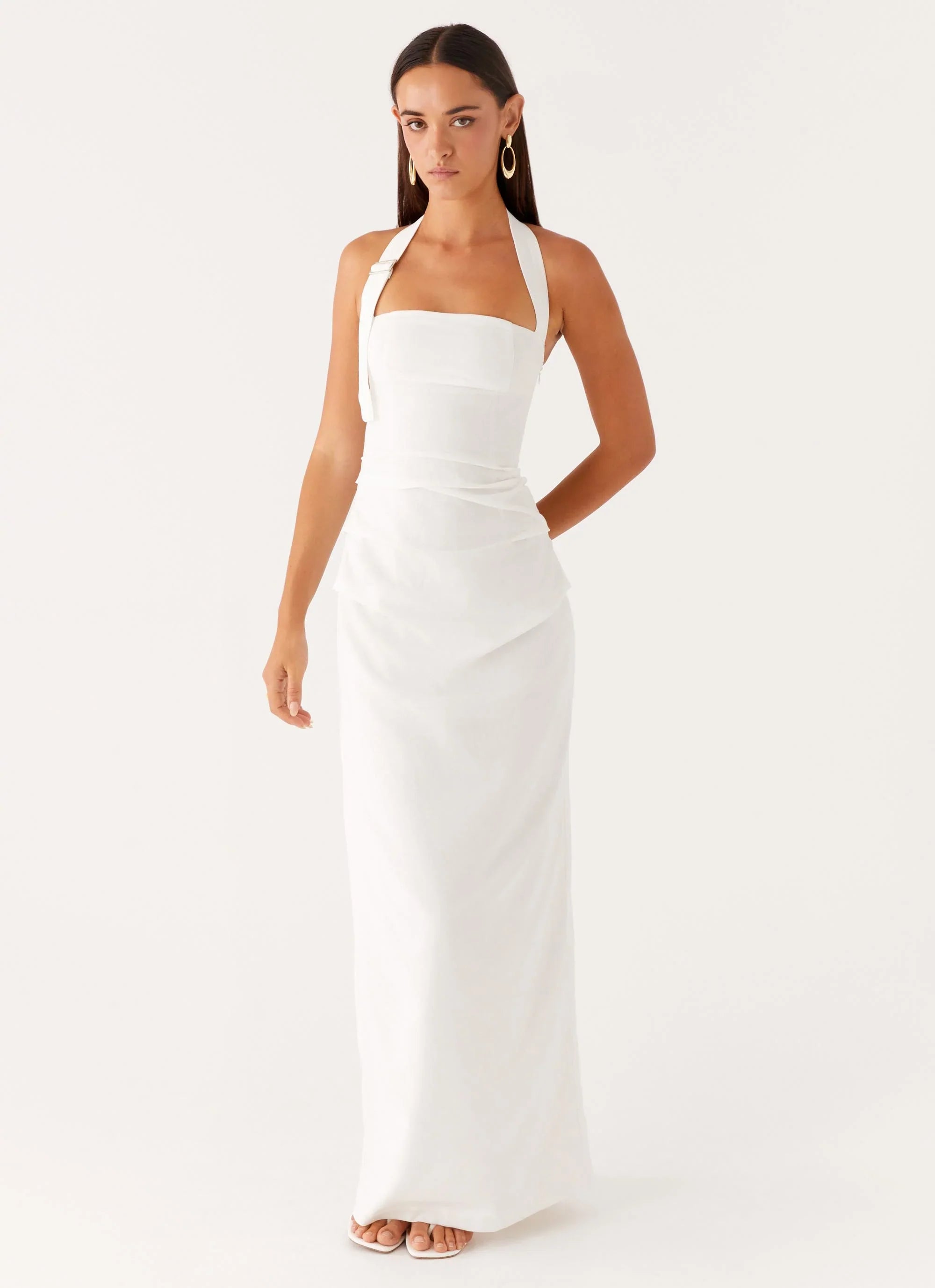 Rumour Has it Maxi Dress White