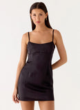 Clementine Mini Dress Black