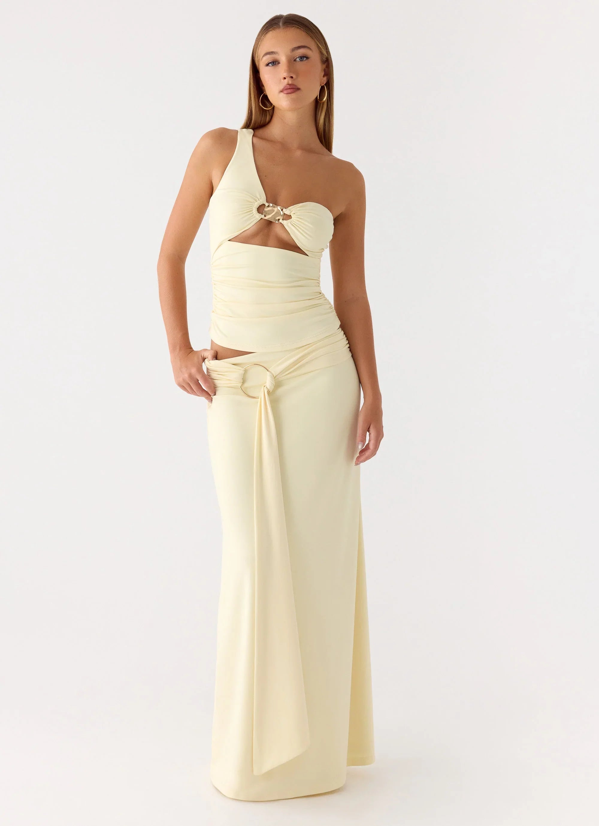 Ravi Maxi Skirt Yellow