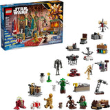 LEGO Star Wars Advent Calendar 2025 Kids Toy Holiday Countdown Playset with 24 Toys for Boys Girls Ages 6 Includes C 3PO BB 8 Figures Star Wars Gift Idea for Christmas 75418