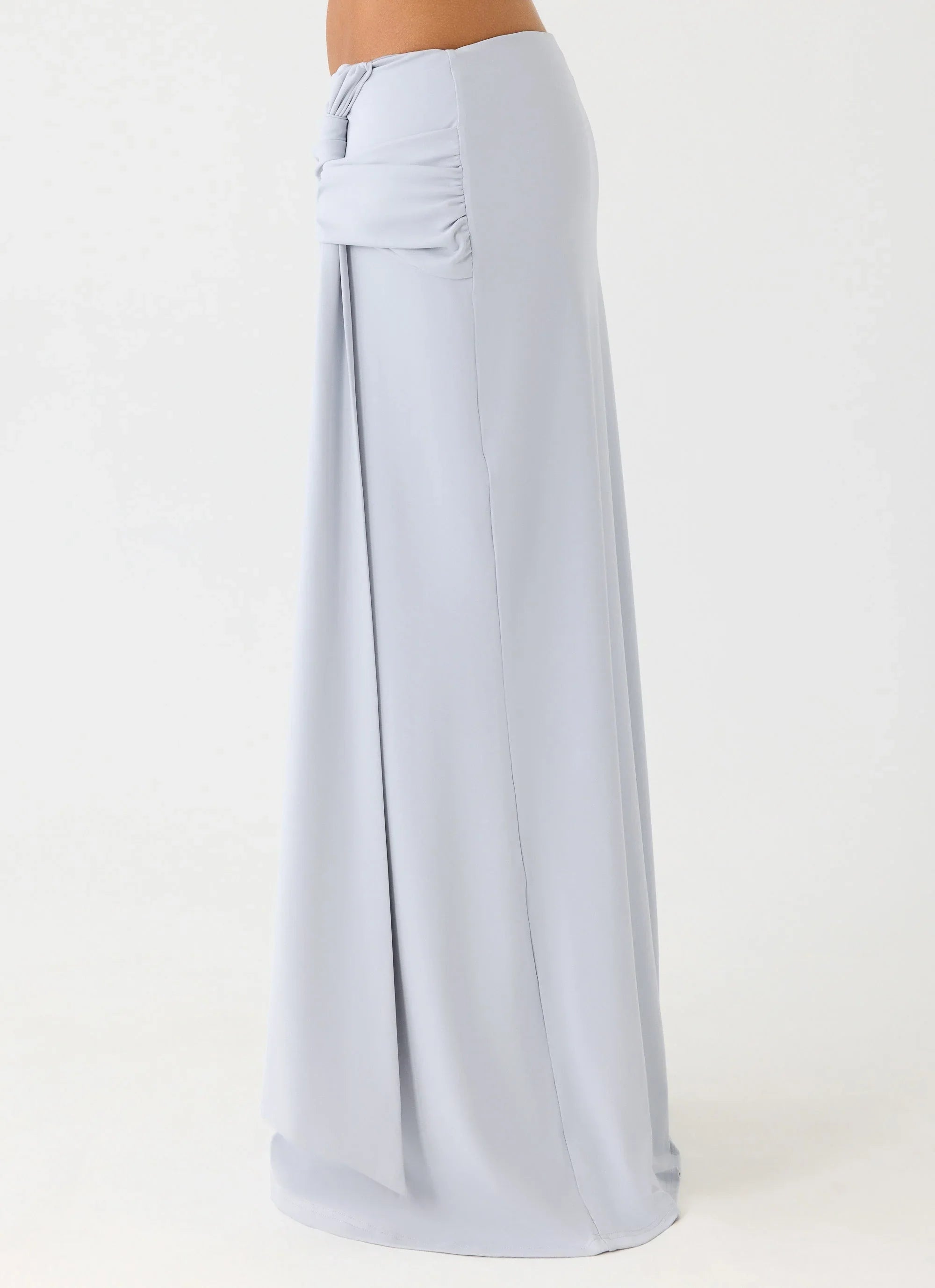 Romana Maxi Skirt Misty Blue