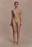 Robyn Beaded Bikini Bottom Sage