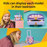 LEGO Creator 3 in 1 Art Fashion Bag with Storage 31391 Building Toys for Girls Boys Ages 8 3 Building Options Bedroom or Desk Decor 272 pieces Gift for Birthdays