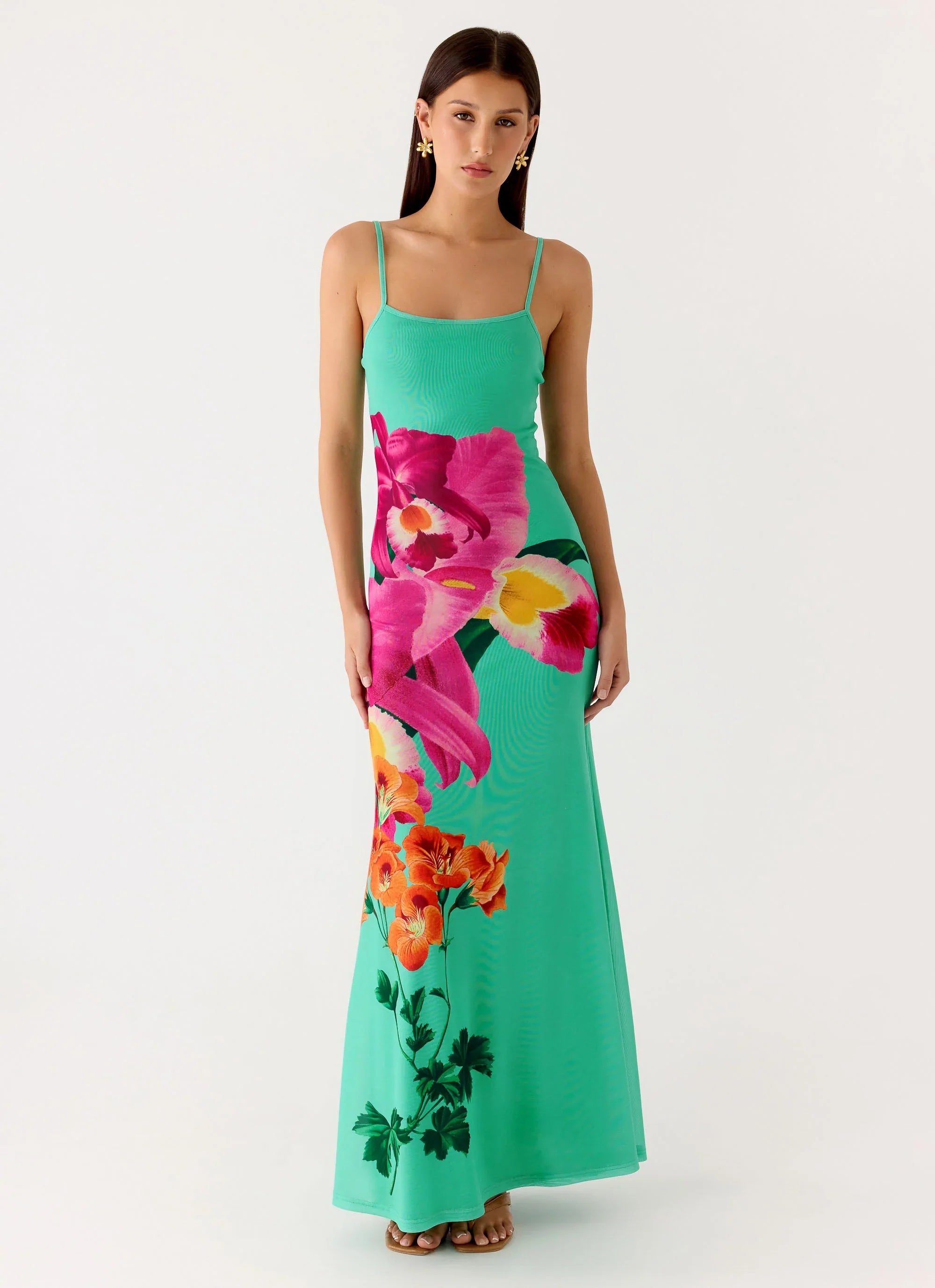 Everett Maxi Dress Jungle Bloom