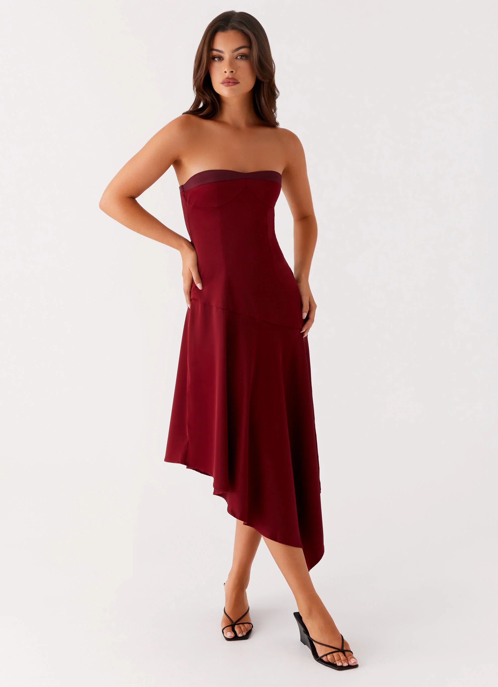 Matisse Midi Dress Red