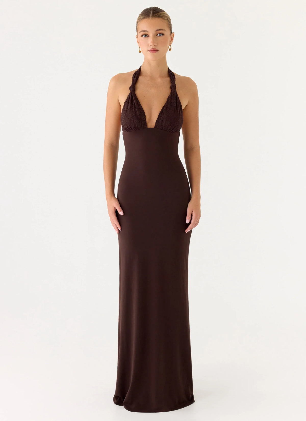 All I Need Maxi Dress Chocolate