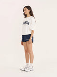 White Fourth Embroidered Branded Sweatshirt