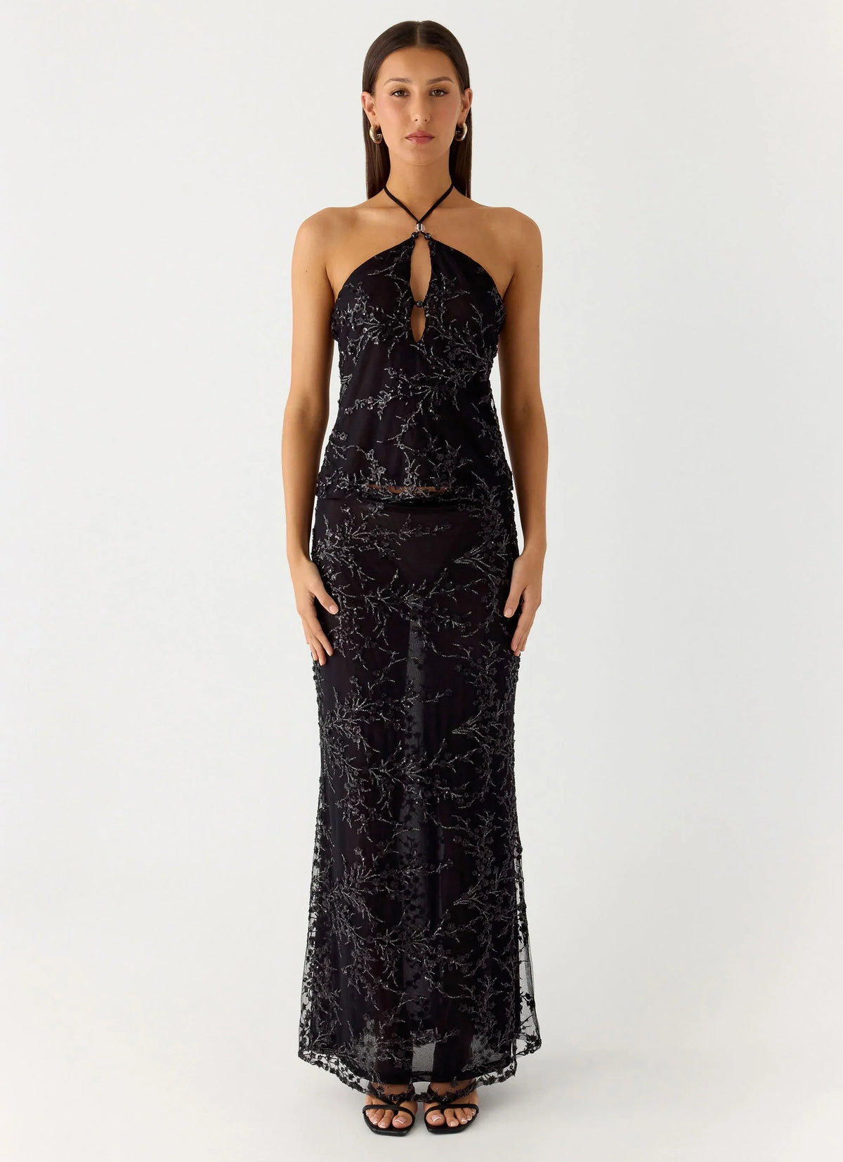 Moodlight Maxi Skirt Black
