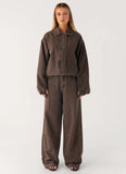 Midwest Low Rise Denim Jeans Light Wash Chocolate