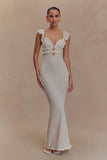 Ezra Lace Maxi Dress Ivory