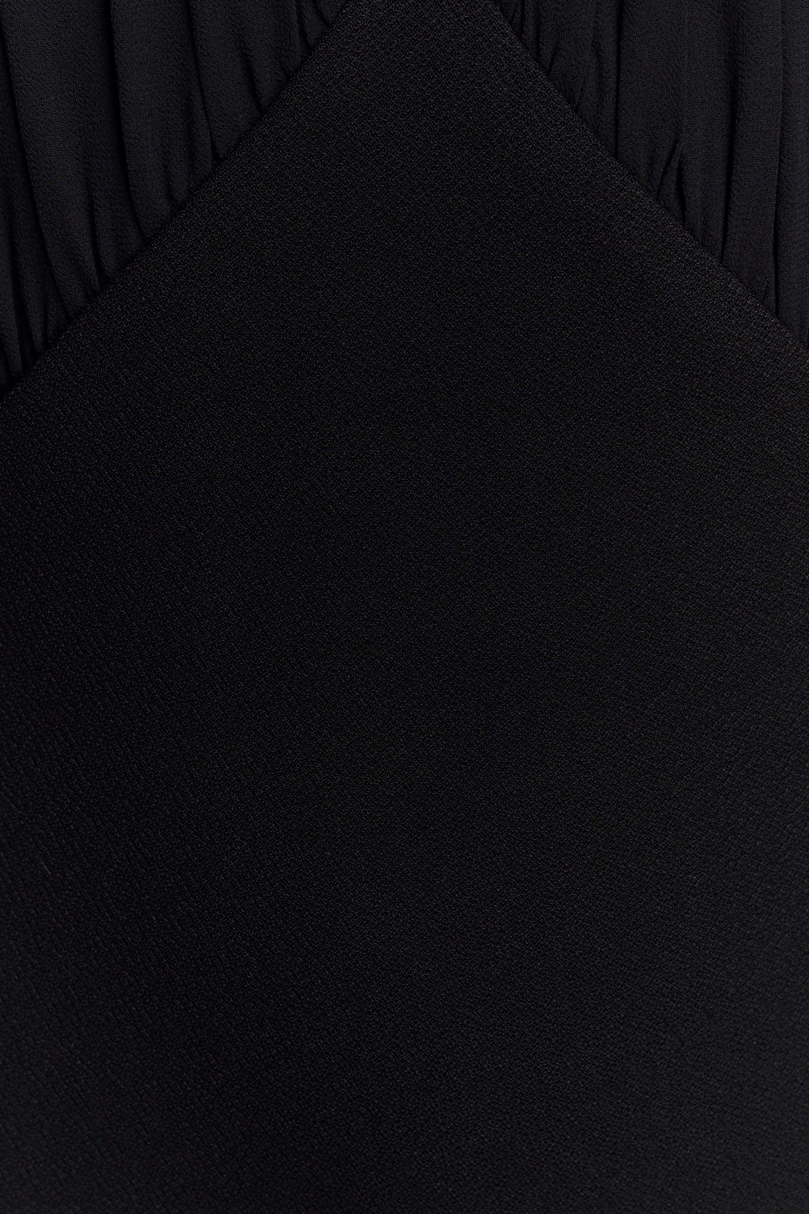 Mierah Halter Midi Dress Black