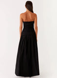 Lumen Maxi Dress Black