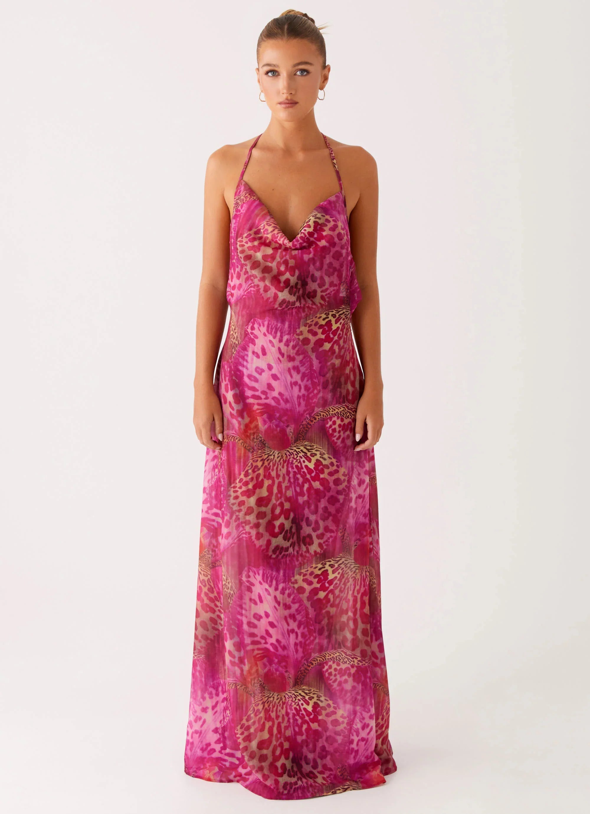Fantasy Maxi Dress Lavender Lagoon