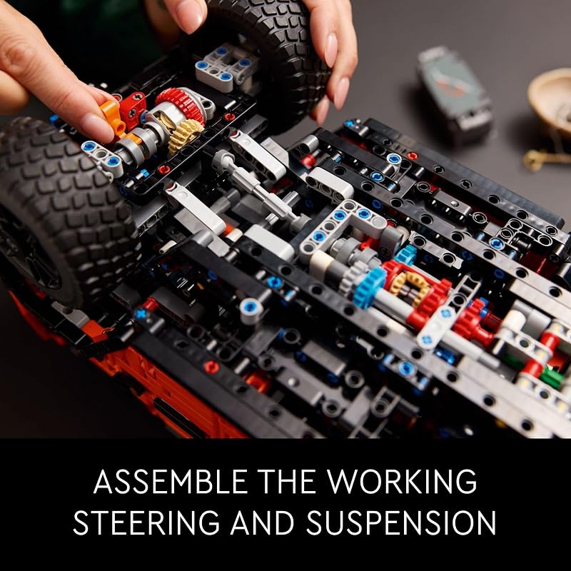 LEGO Technic Mercedes Benz G 500 Professional Line Model Car Kits Building Set of Mercedes G Wagon for Adults Ages 18 Gift for Birthdays with Realistic Details 42177