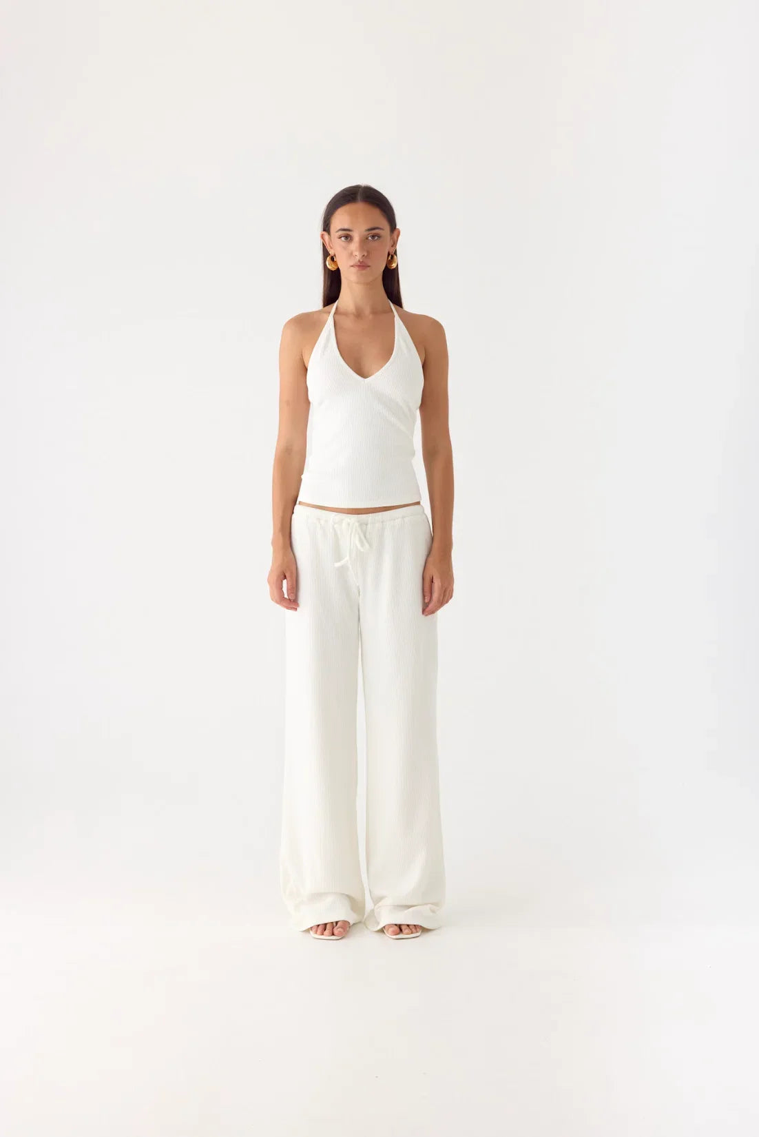 Henry Low Rise Pant Ivory