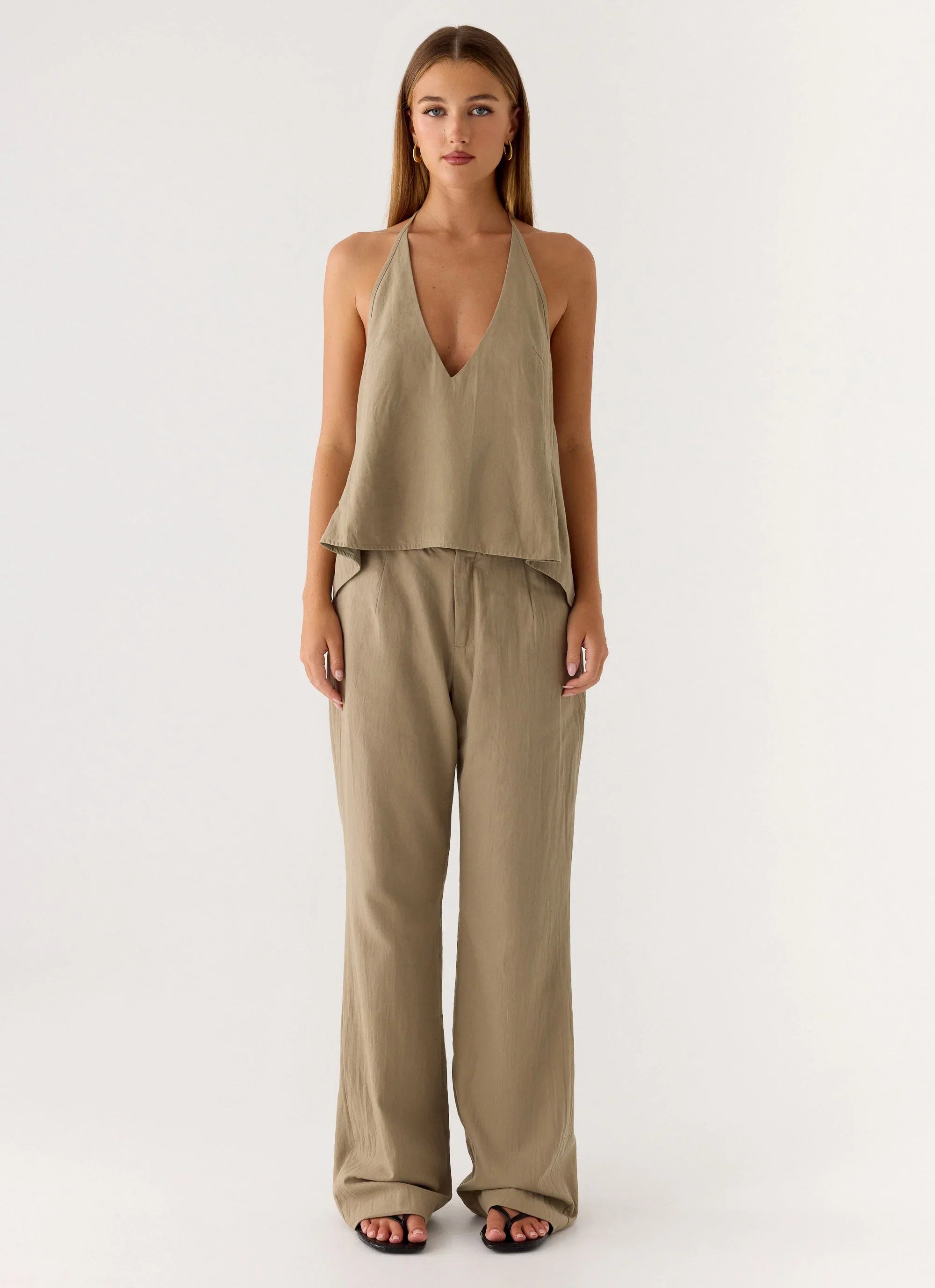 Ingrid Top Sand Brown