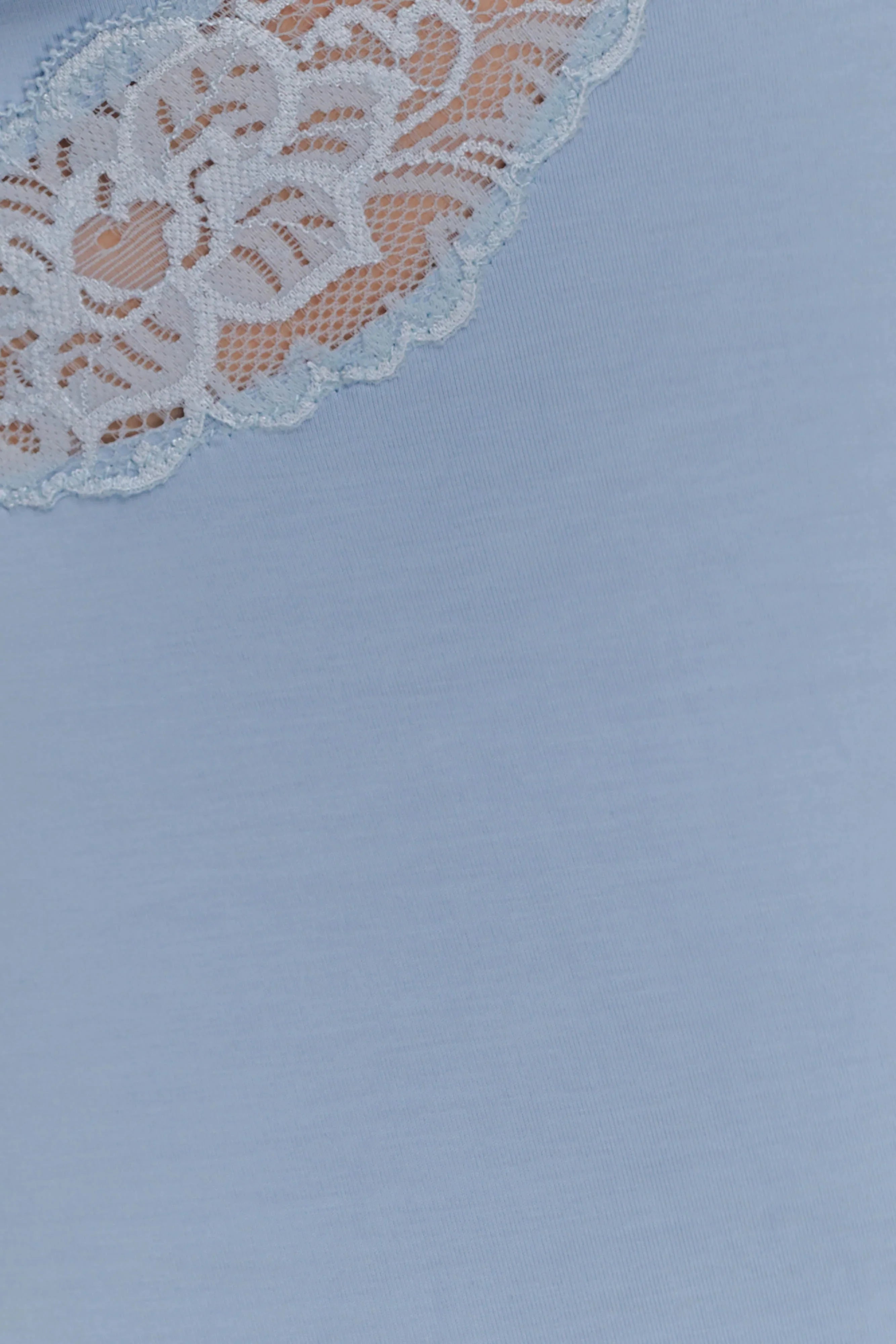 Electra Slinky Lace Mini Dress Pale Blue