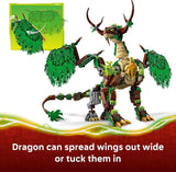 LEGO NINJAGO The Dragon of Life Building Toy for Boys Girls Poseable Dragon Toy Figure Playset for Kids Ages 9 W Mini Mech 8 Minifigures for Pretend Play Gift Idea for Birthdays 71859