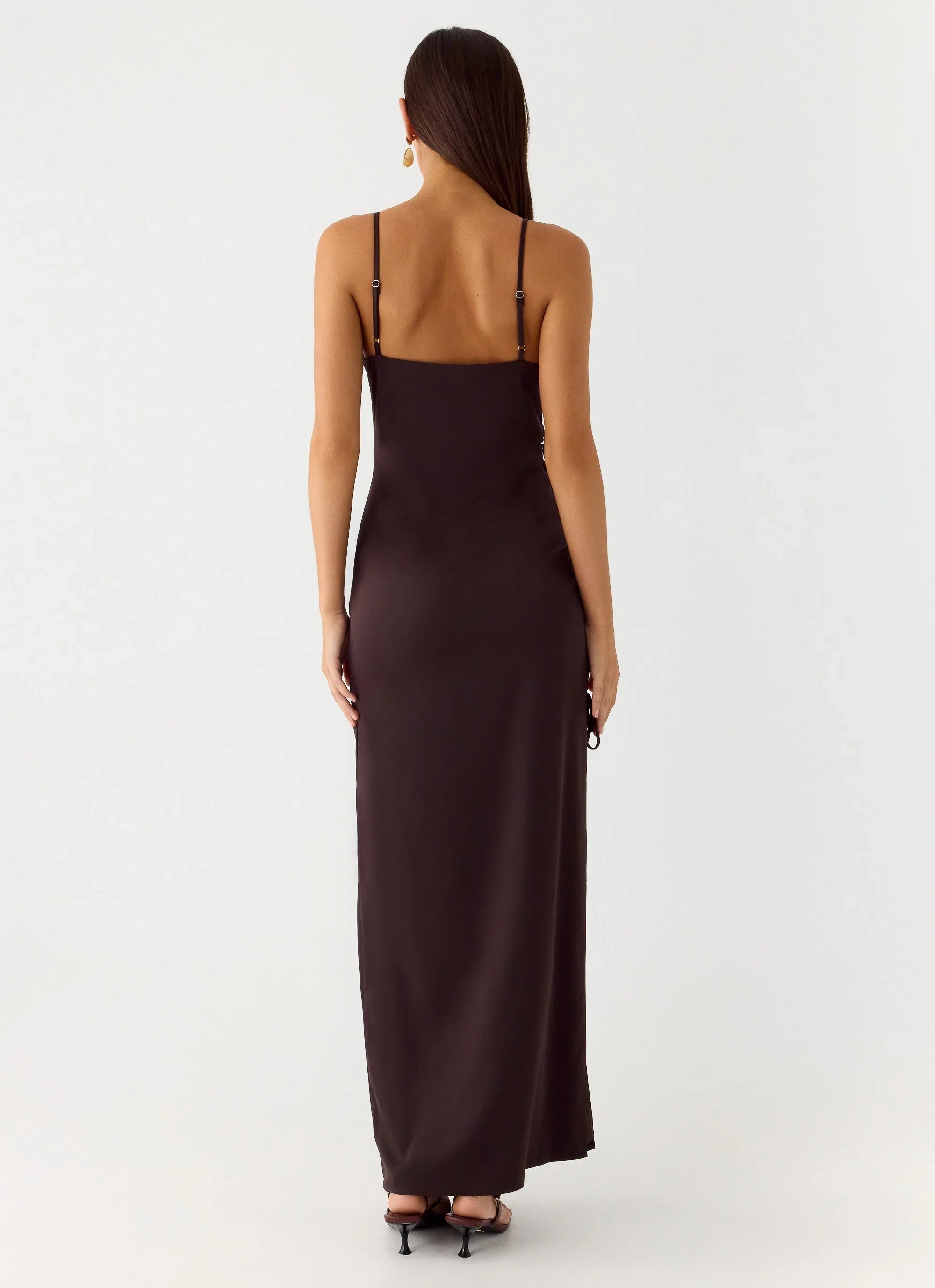 Hartwell Maxi Dress Chocolate