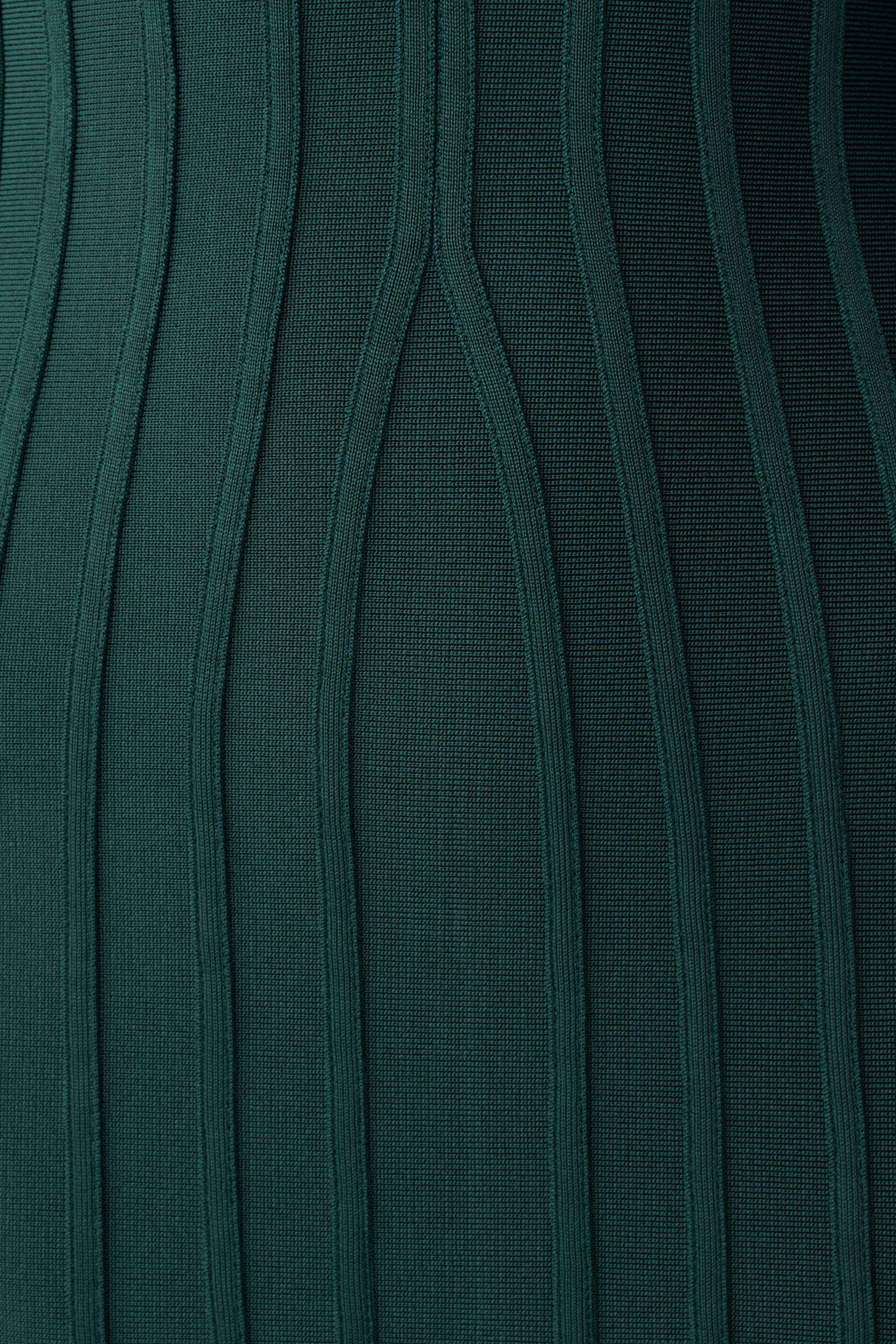 Gia Bandage Knit Midi Dress Teal
