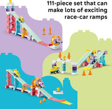 LEGO DUPLO 3 in 1 Creative Ramps with Vehicles 10478 Building Toys for Toddlers Ages 3 Car Toys Develops Fine Motor Skills W Larger Bricks 111 Pieces Gift for Birthdays