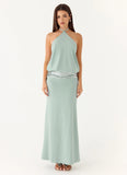 Marcie Halter Maxi Dress Mint