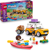LEGO Friends Friendship Road Trip Travel Car Toy Buildable Storytelling Playset with Pretend Play Toys and Puppy Figurine Fun Birthday Gift Idea for Girls Boys Ages 6 42659