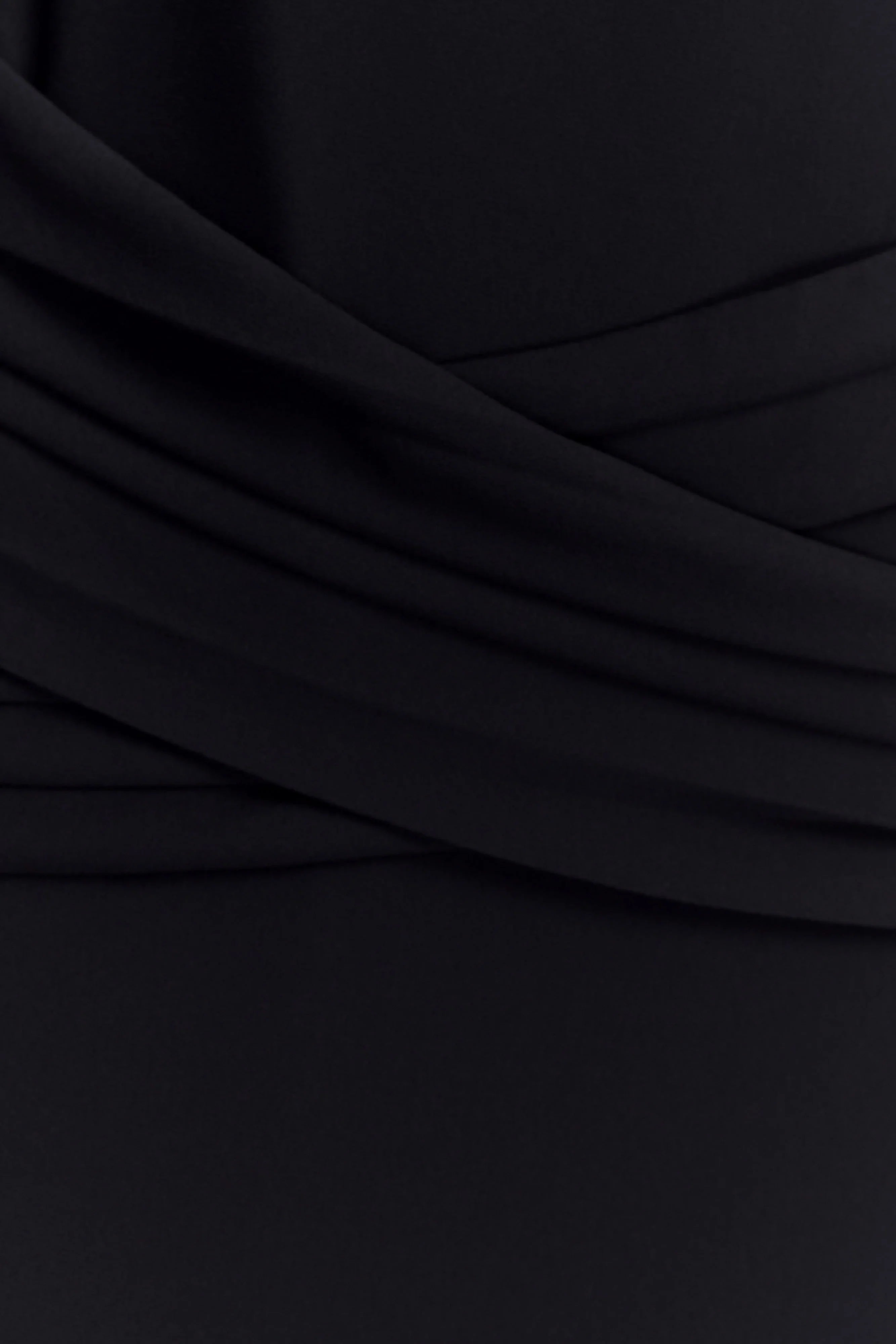 Analia Chiffon Maxi Dress Black