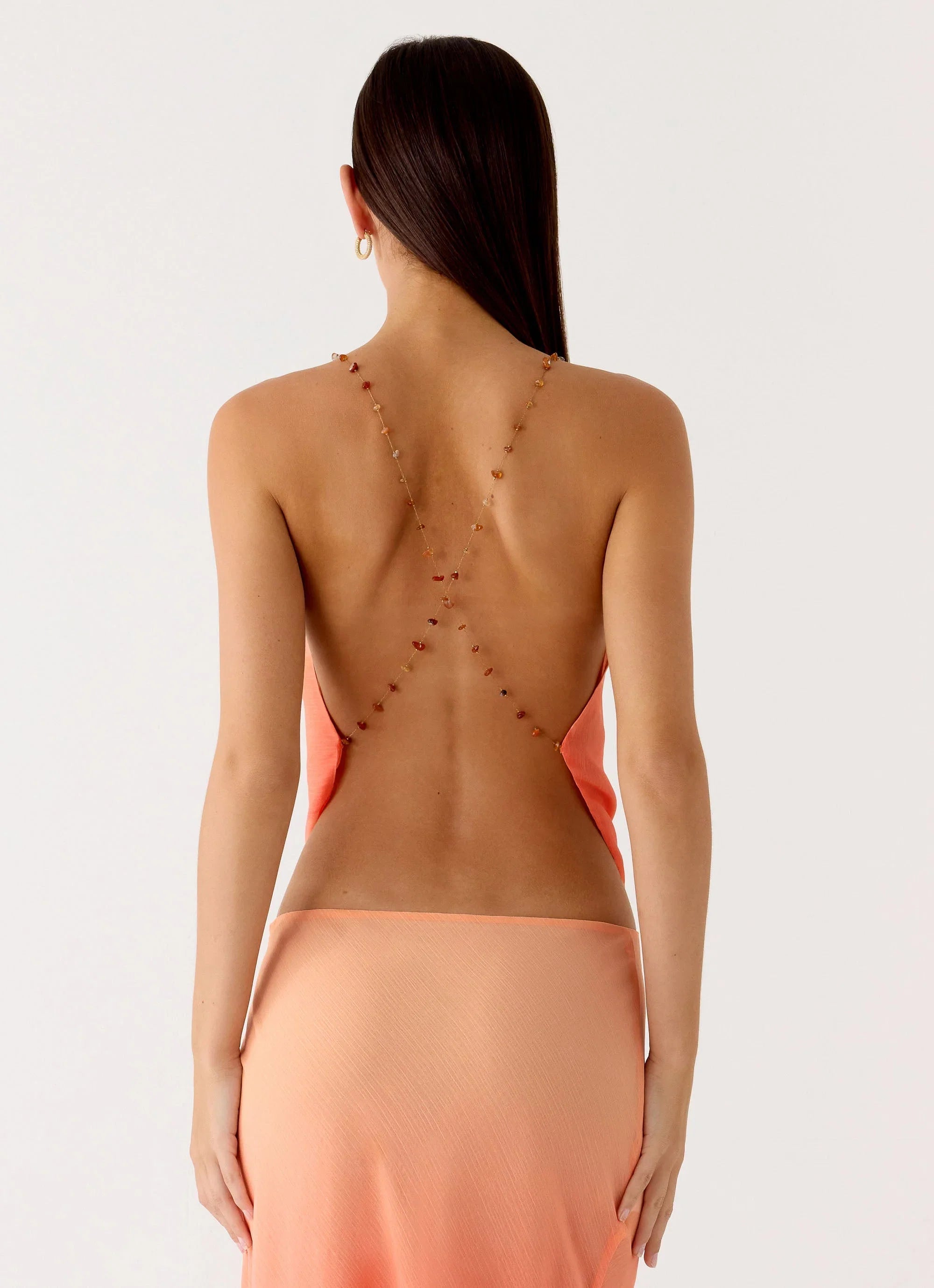 Feliciana Cowl Top Sunset Ombre