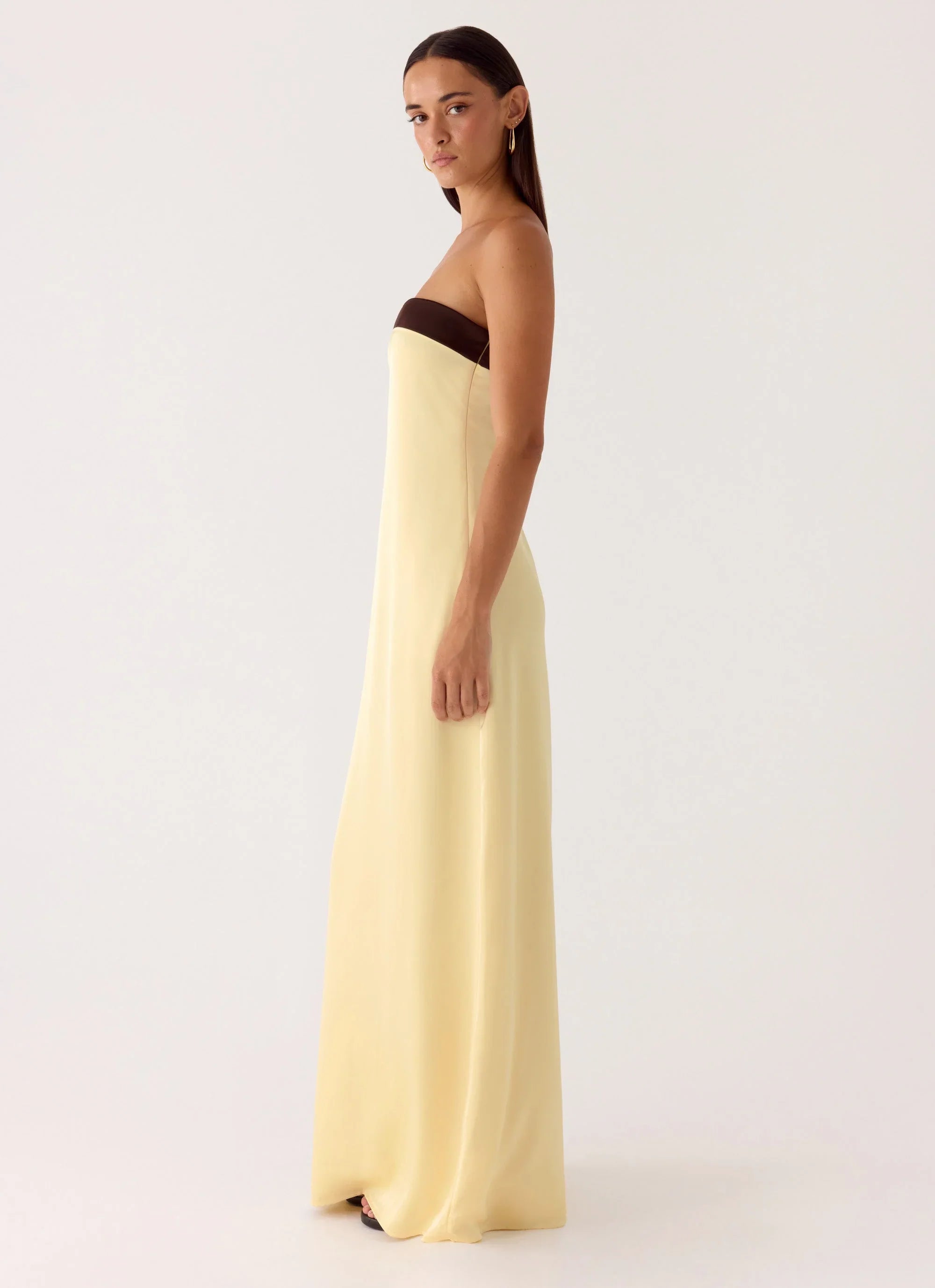 Jiana Maxi Dress Baby Yellow