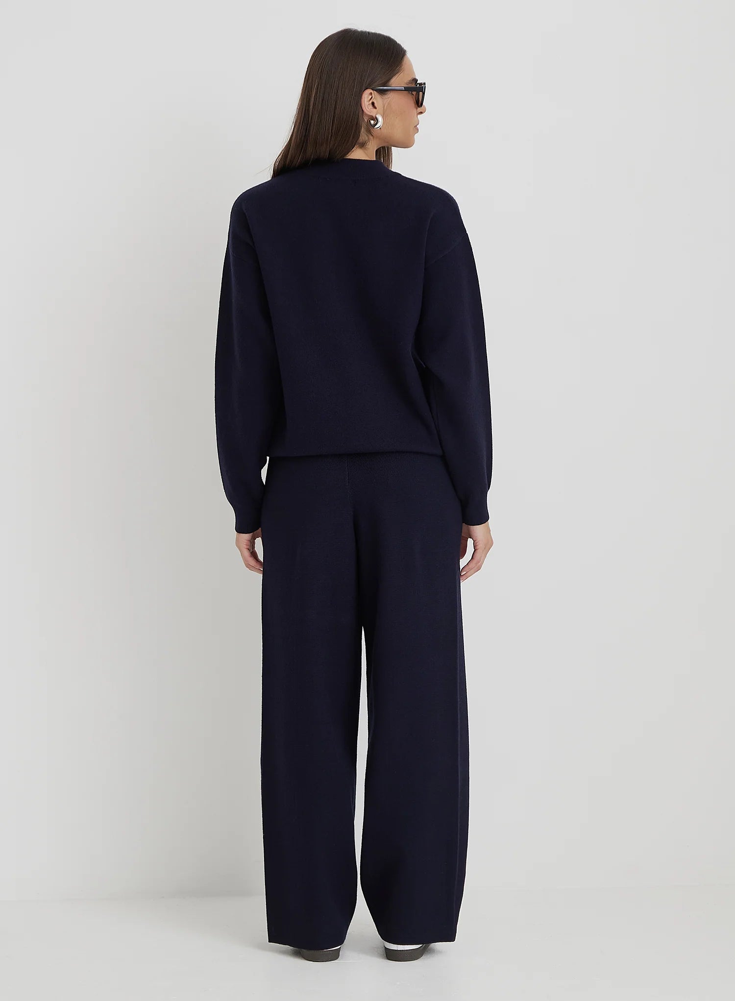 Navy Knitted Fourth Jumper