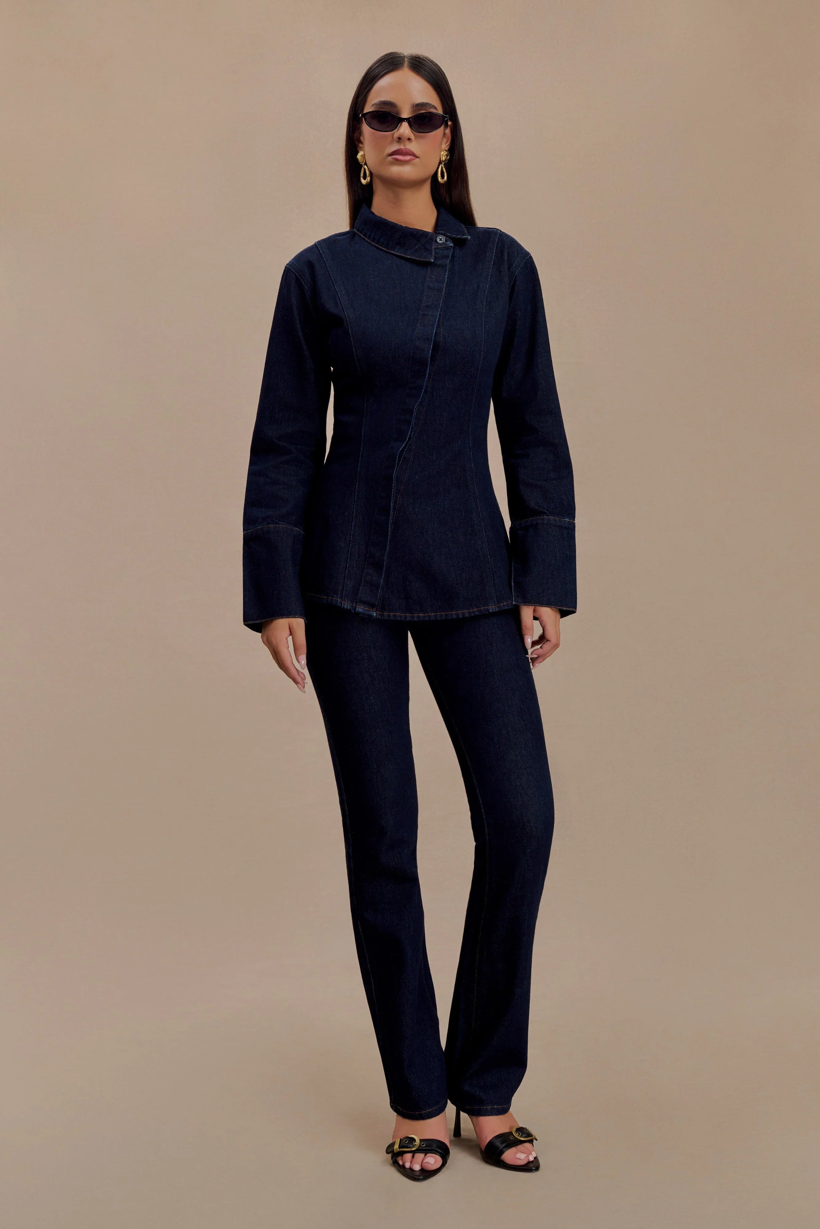 Jericho Straight Leg Jeans Indigo Blue