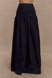 Autumn Maxi Skirt Black