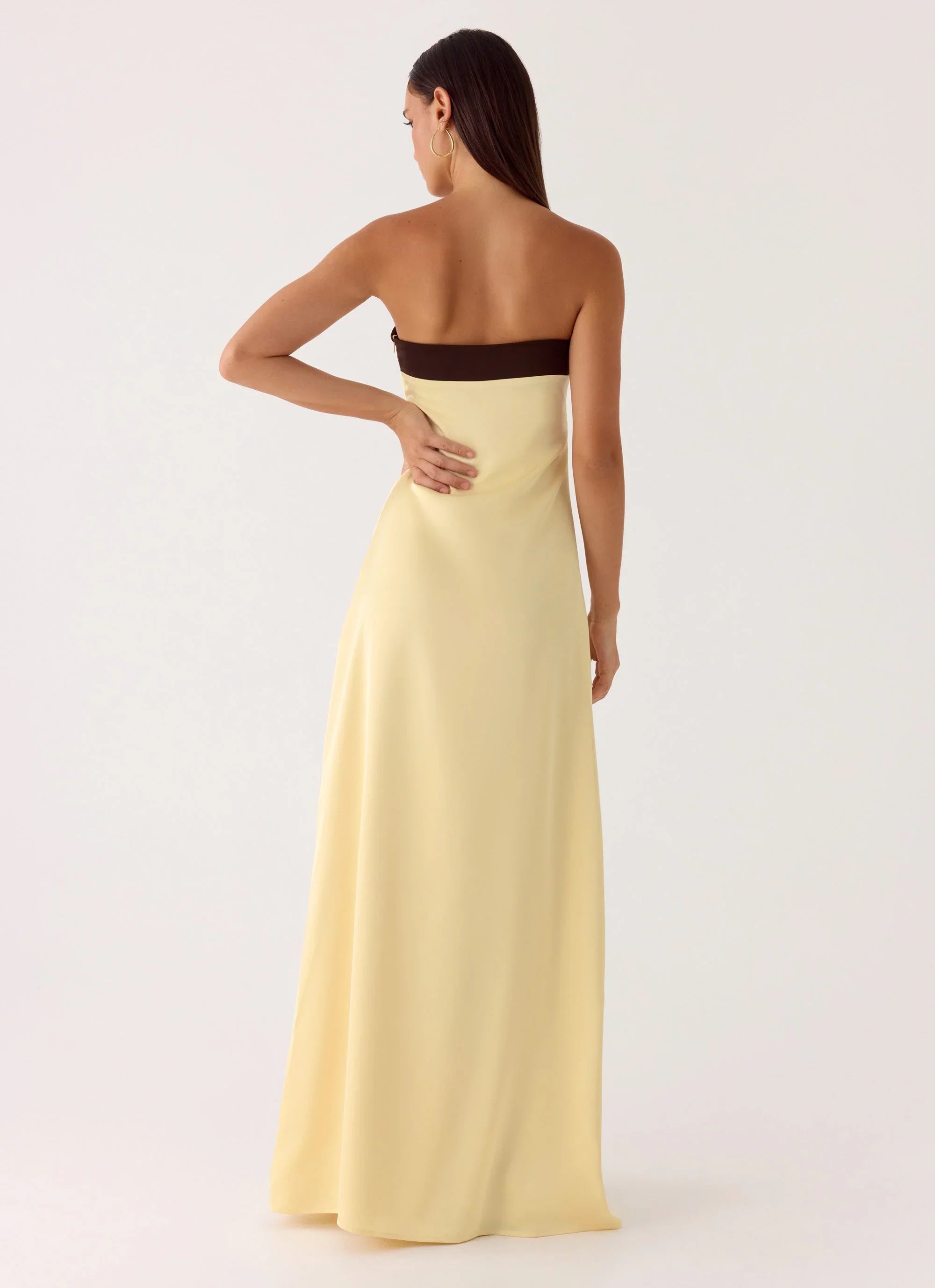 Jiana Maxi Dress Baby Yellow