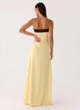 Jiana Maxi Dress Baby Yellow