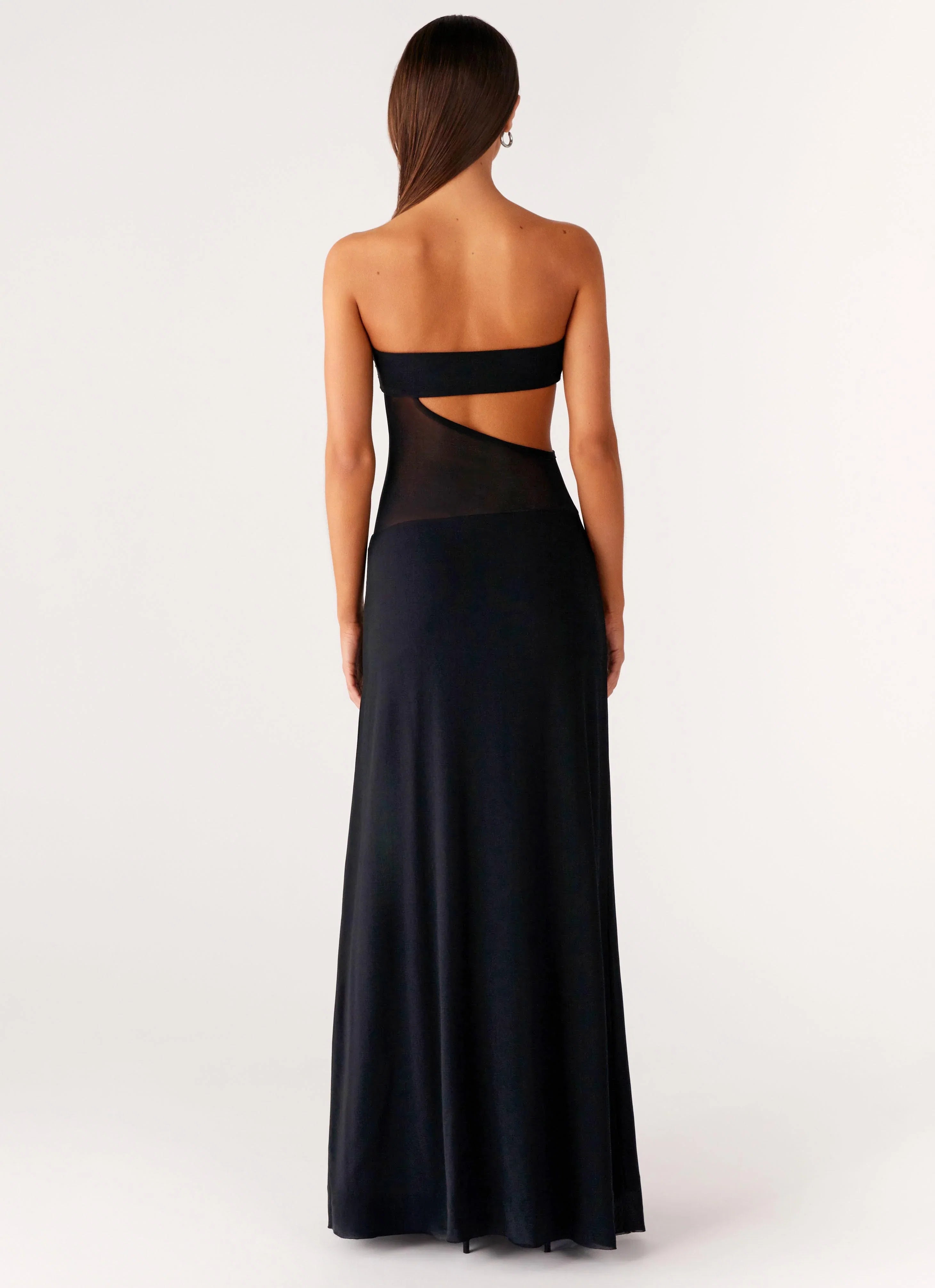 No Apologies Maxi Dress Black