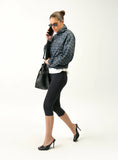 Black Soft Touch Capri Legging